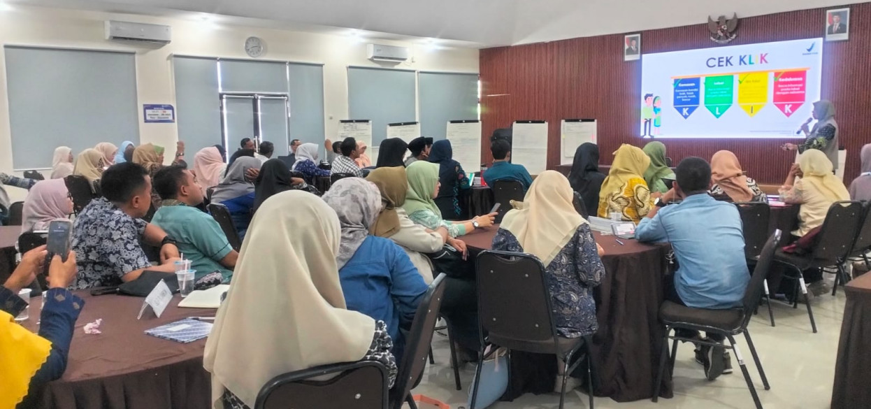 BBPOM Mataram Perkuat Edukasi Keamanan Pangan dalam Workshop Implementasi Edukasi Gizi bagi Satuan Pendidikan